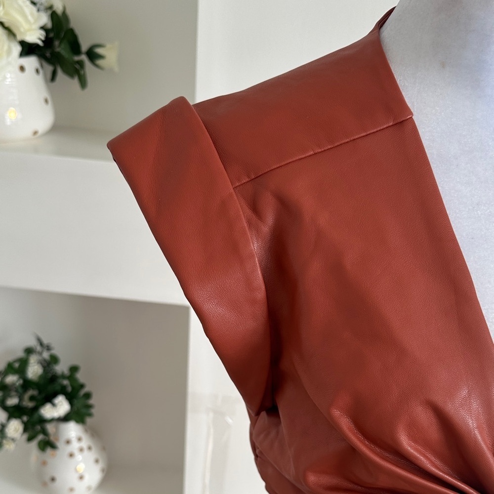 A.L.C. Rust Mini Dress - Picture 9 of 12